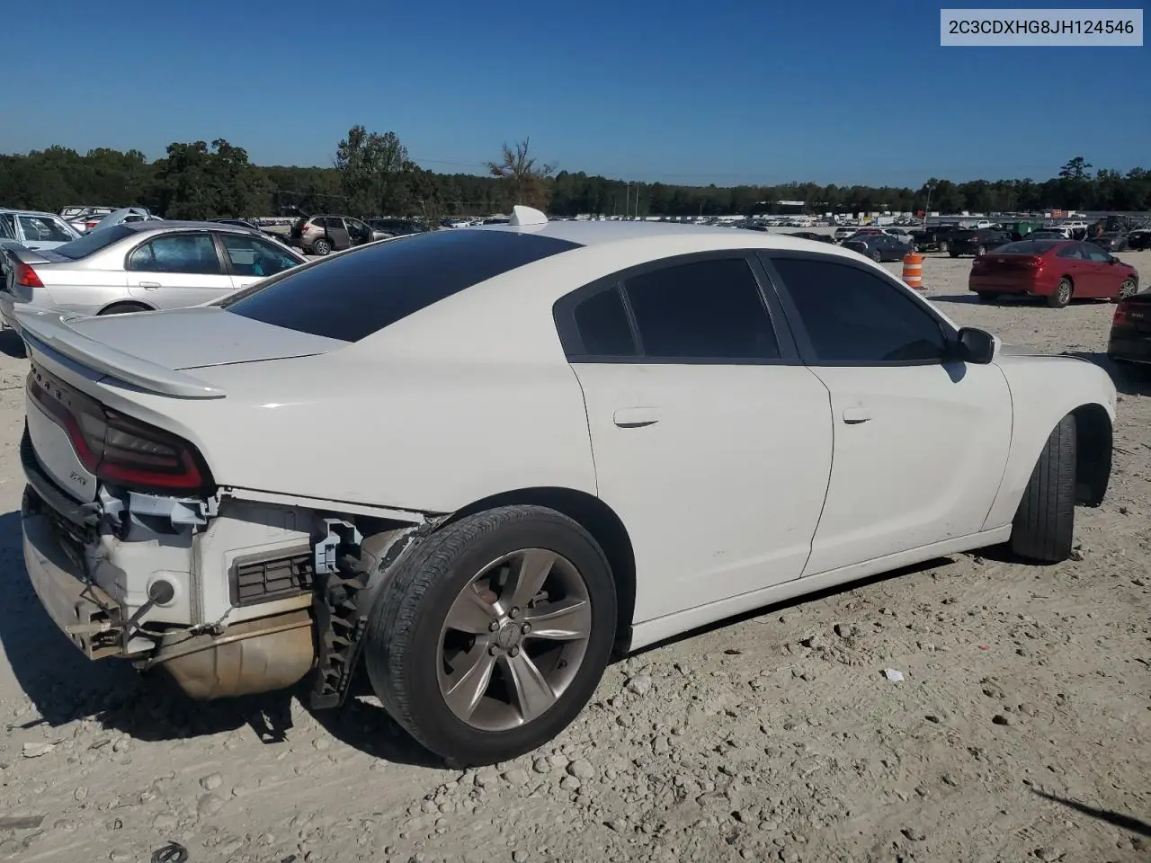2C3CDXHG8JH124546 2018 Dodge Charger Sxt Plus