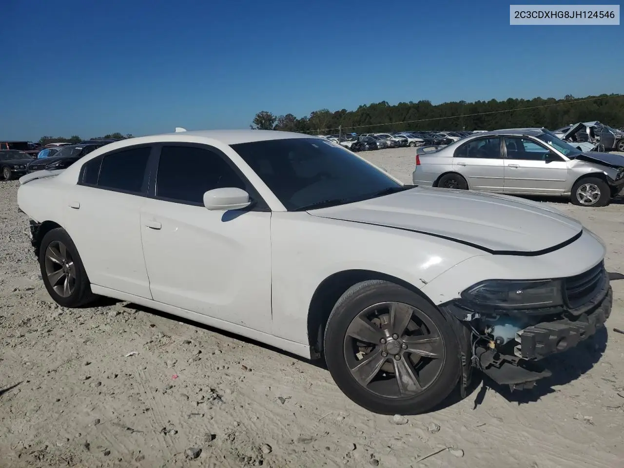 2C3CDXHG8JH124546 2018 Dodge Charger Sxt Plus