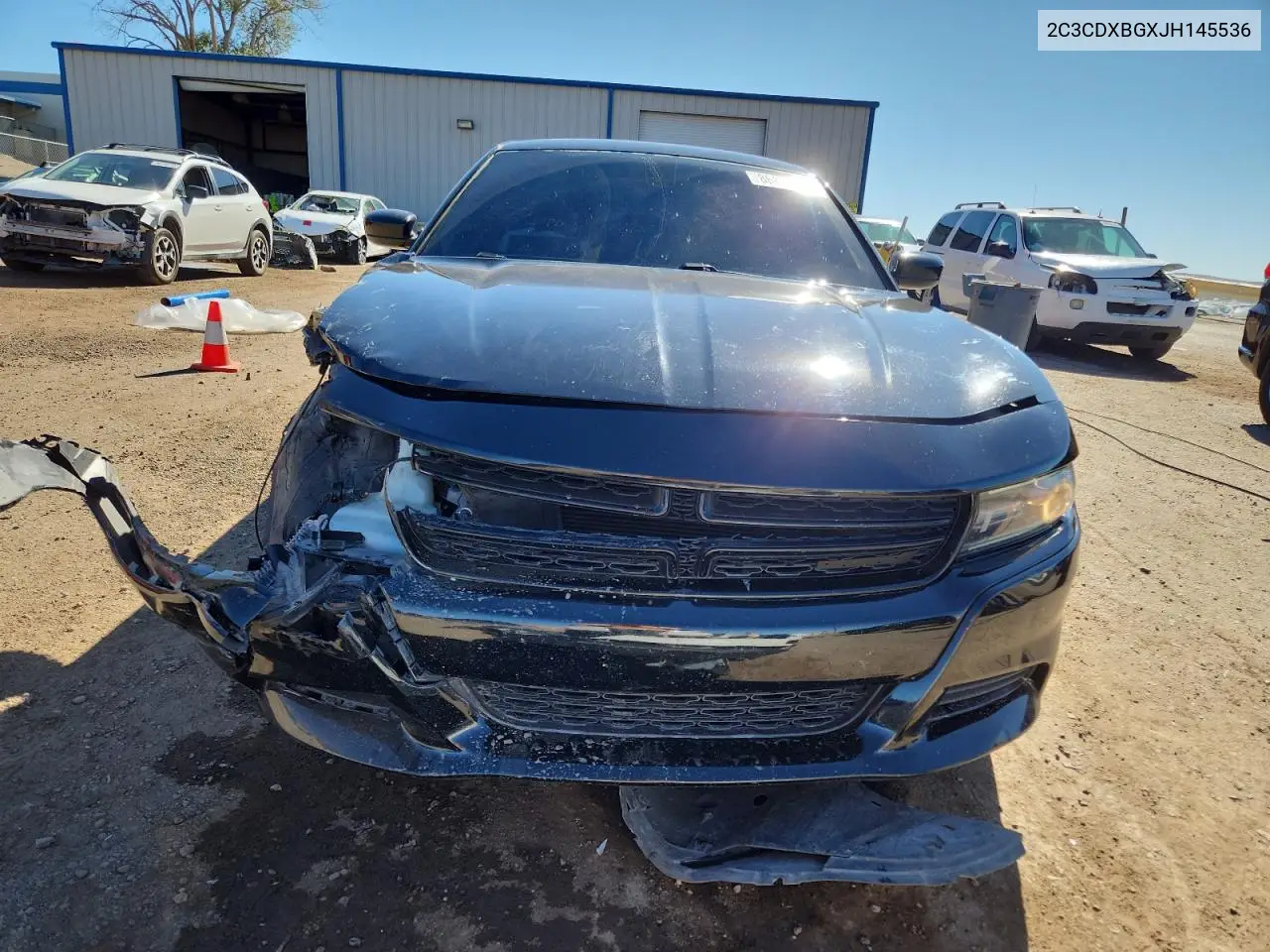 2C3CDXBGXJH145536 2018 Dodge Charger Sxt