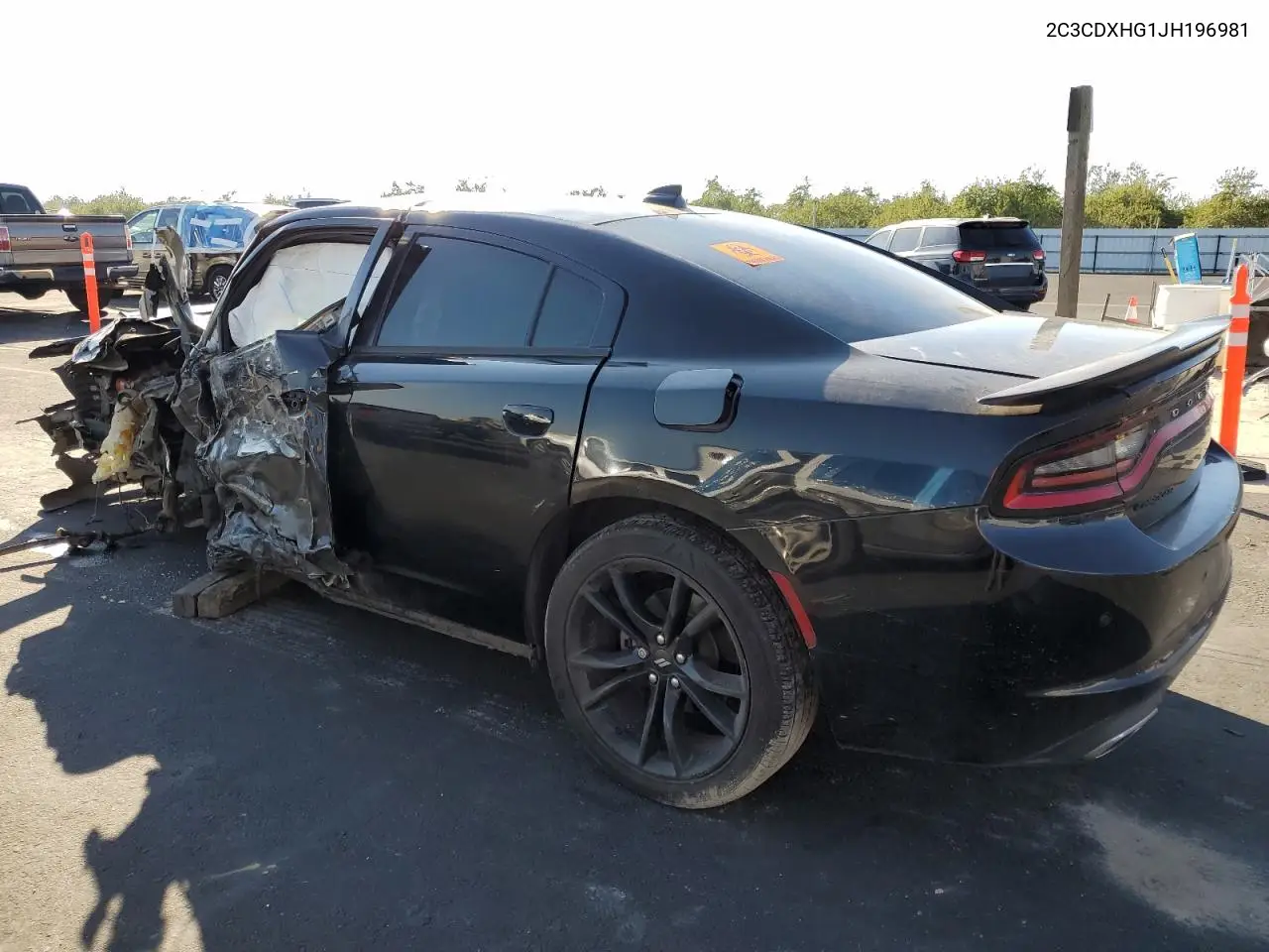 2C3CDXHG1JH196981 2018 Dodge Charger Sxt Plus