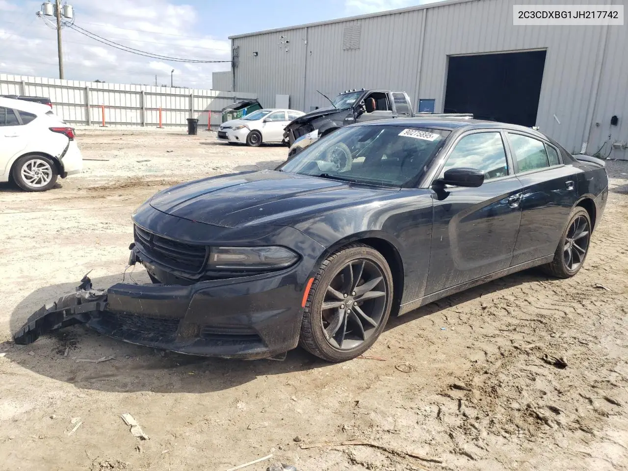 2C3CDXBG1JH217742 2018 Dodge Charger Sxt