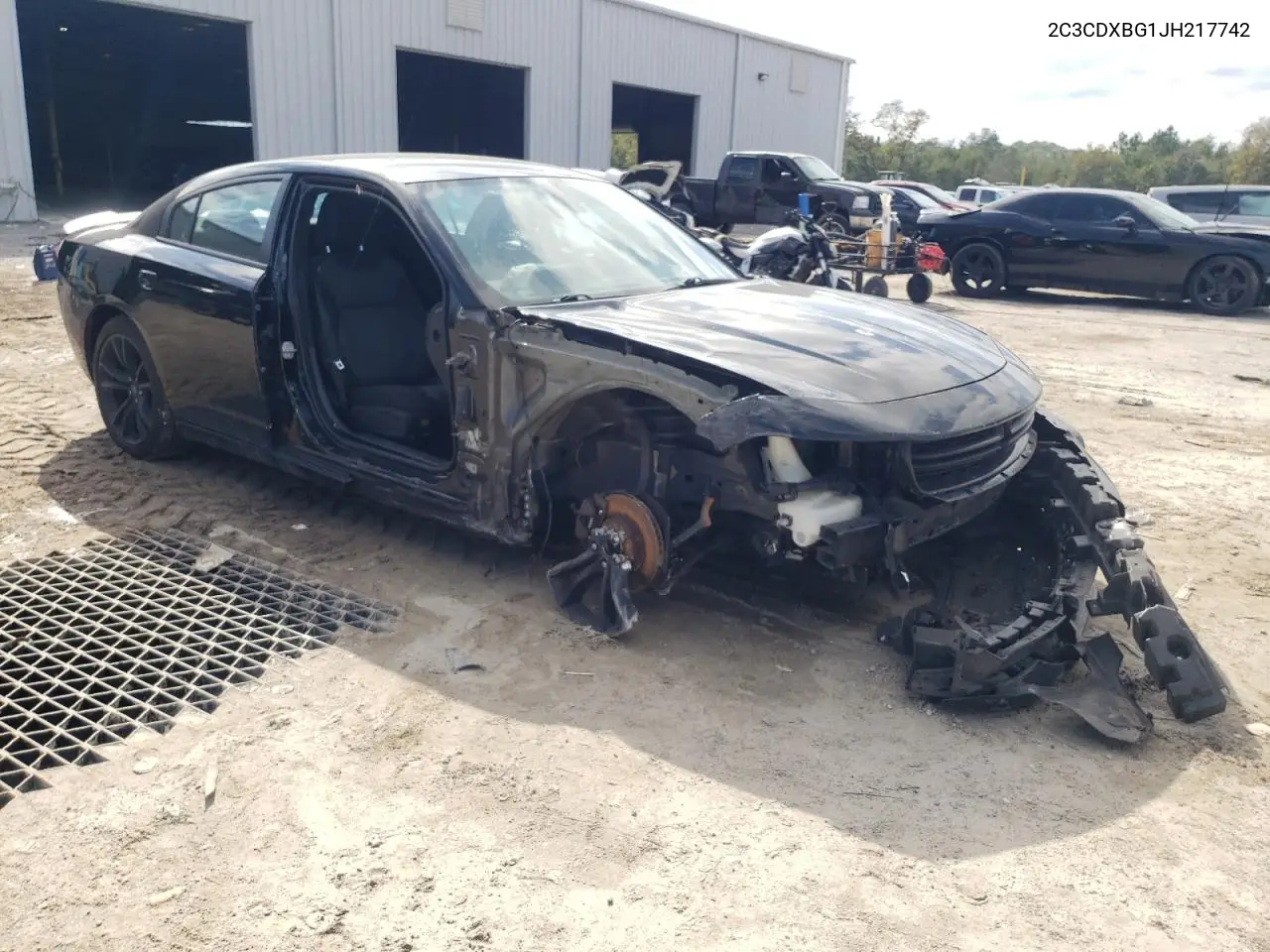 2C3CDXBG1JH217742 2018 Dodge Charger Sxt
