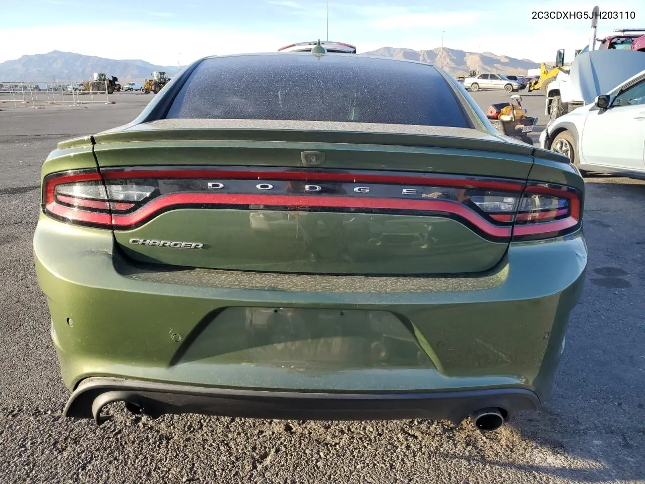 2C3CDXHG5JH203110 2018 Dodge Charger Sxt Plus