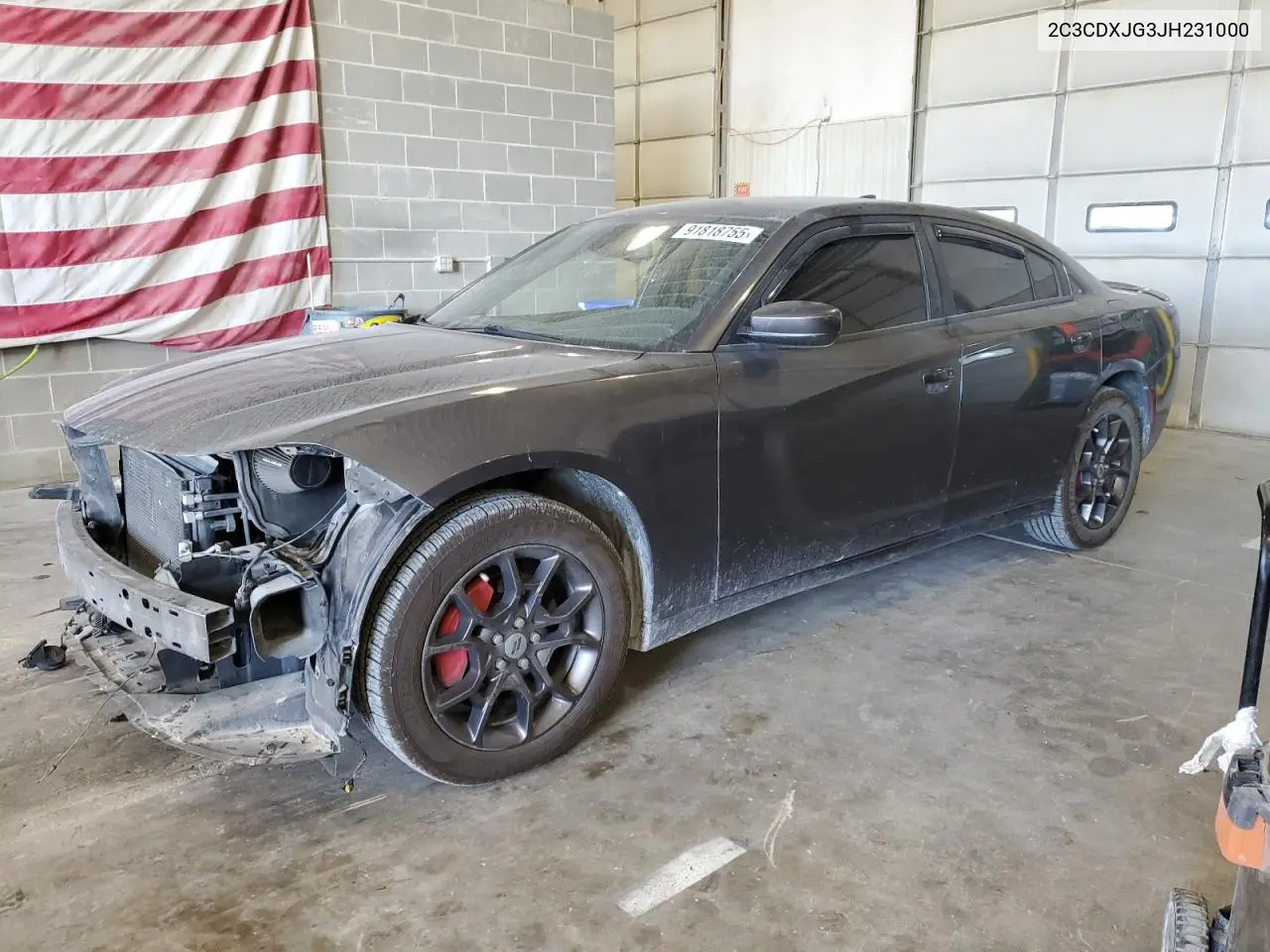 2C3CDXJG3JH231000 2018 Dodge Charger Gt