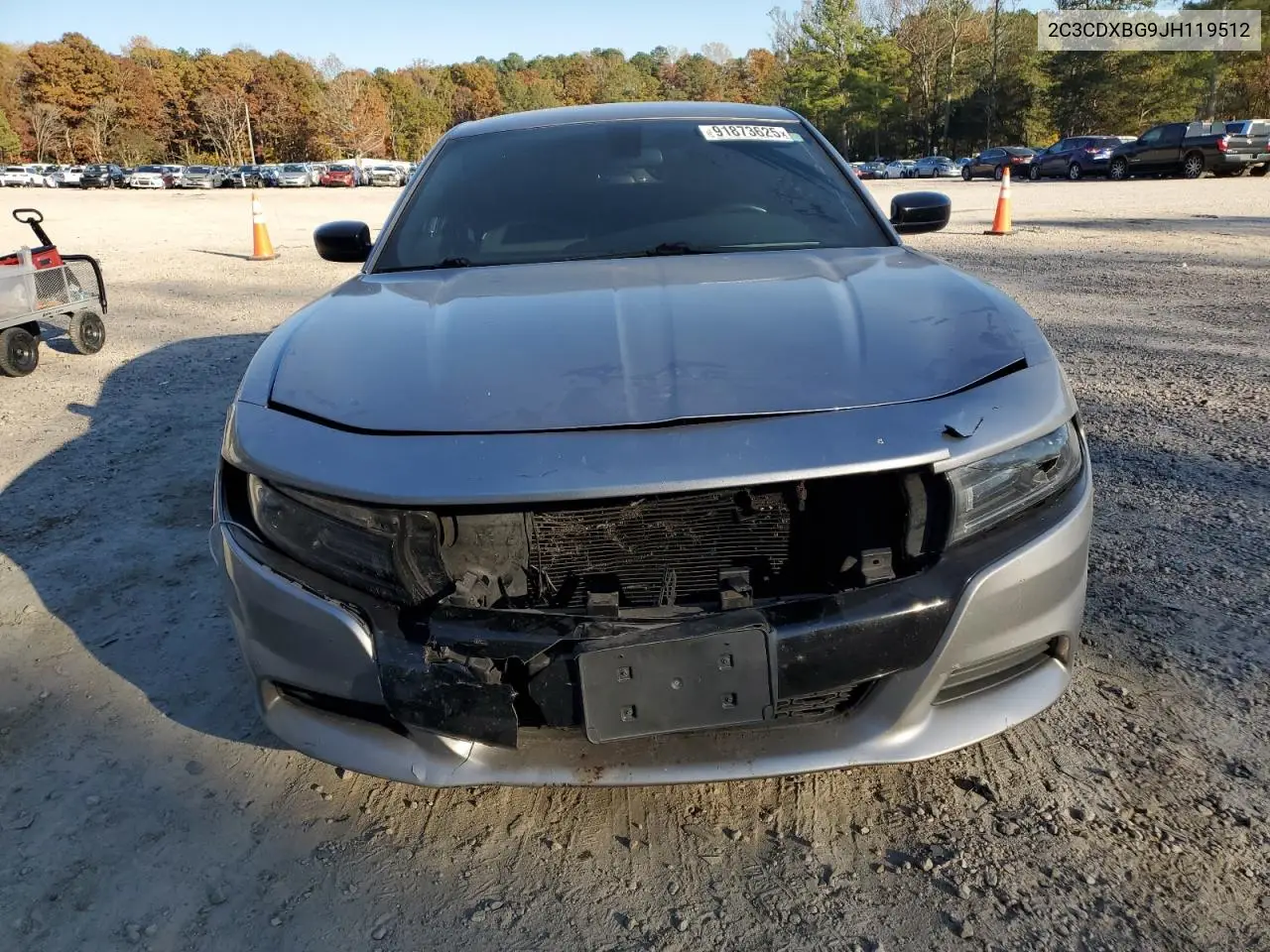 2C3CDXBG9JH119512 2018 Dodge Charger Sxt