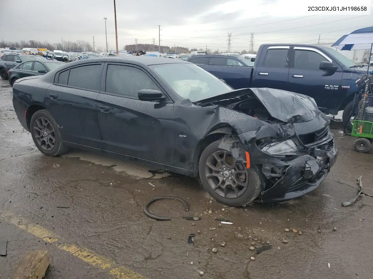 2C3CDXJG1JH198658 2018 Dodge Charger Gt