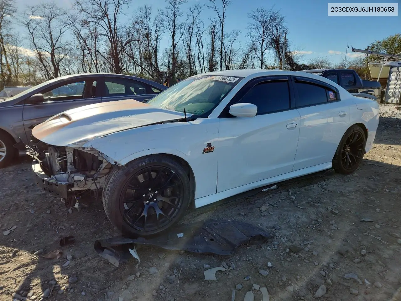 2C3CDXGJ6JH180658 2018 Dodge Charger R/T 392