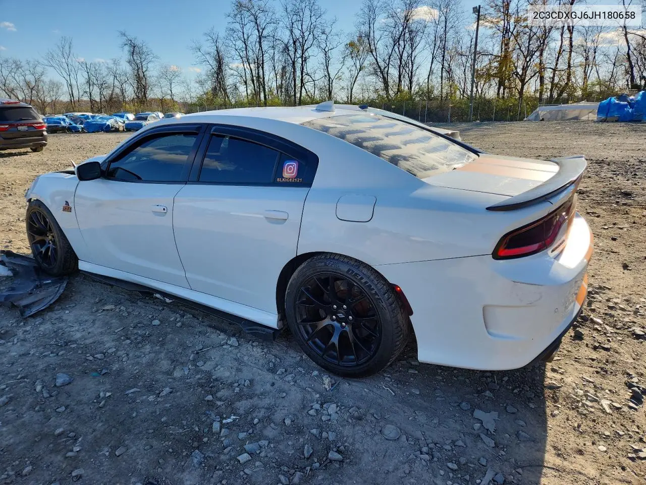 2C3CDXGJ6JH180658 2018 Dodge Charger R/T 392