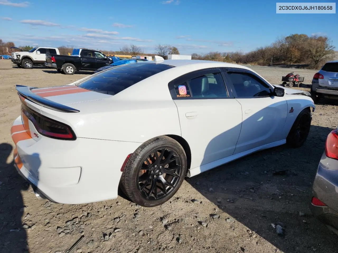 2C3CDXGJ6JH180658 2018 Dodge Charger R/T 392