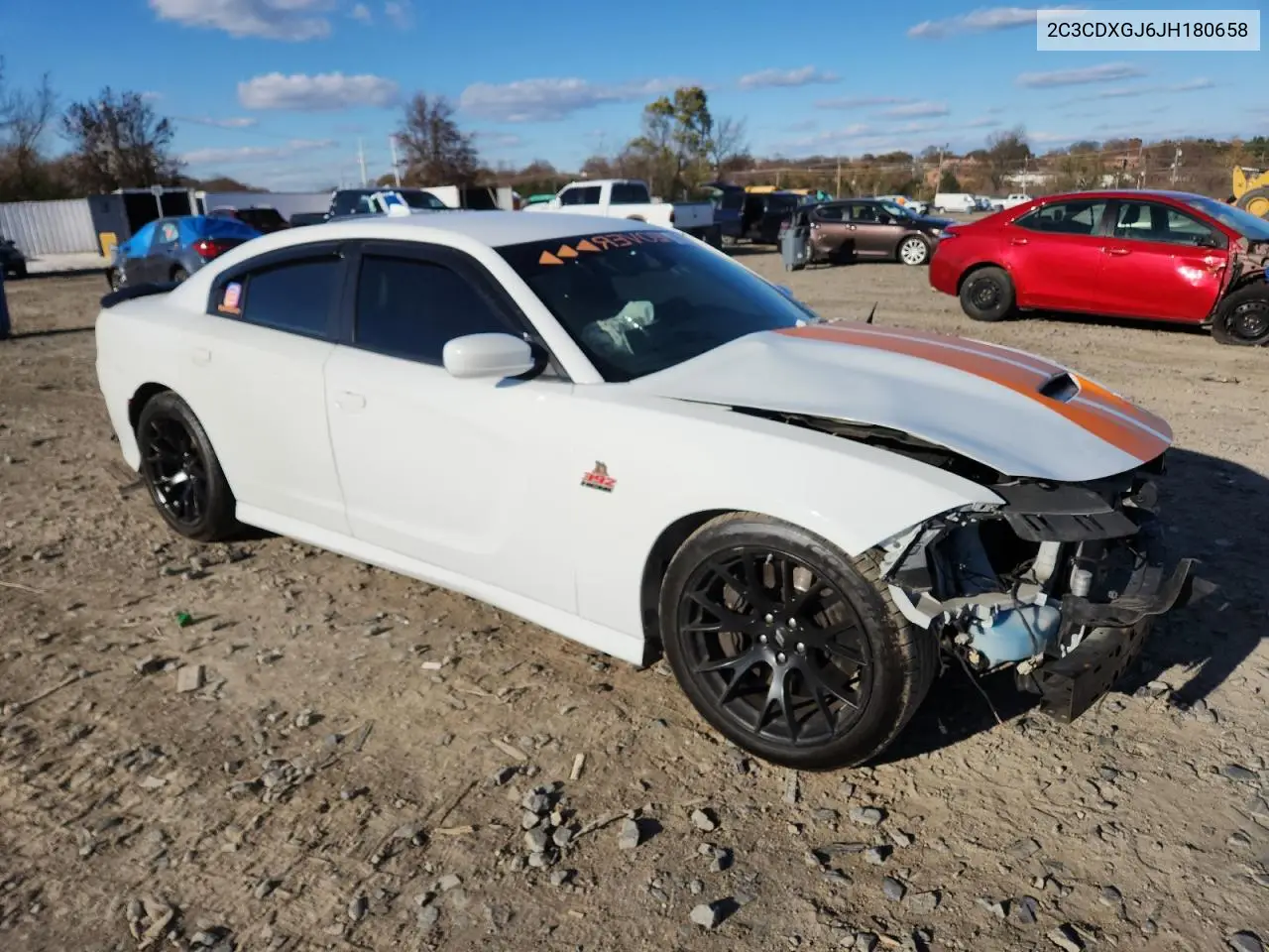 2C3CDXGJ6JH180658 2018 Dodge Charger R/T 392