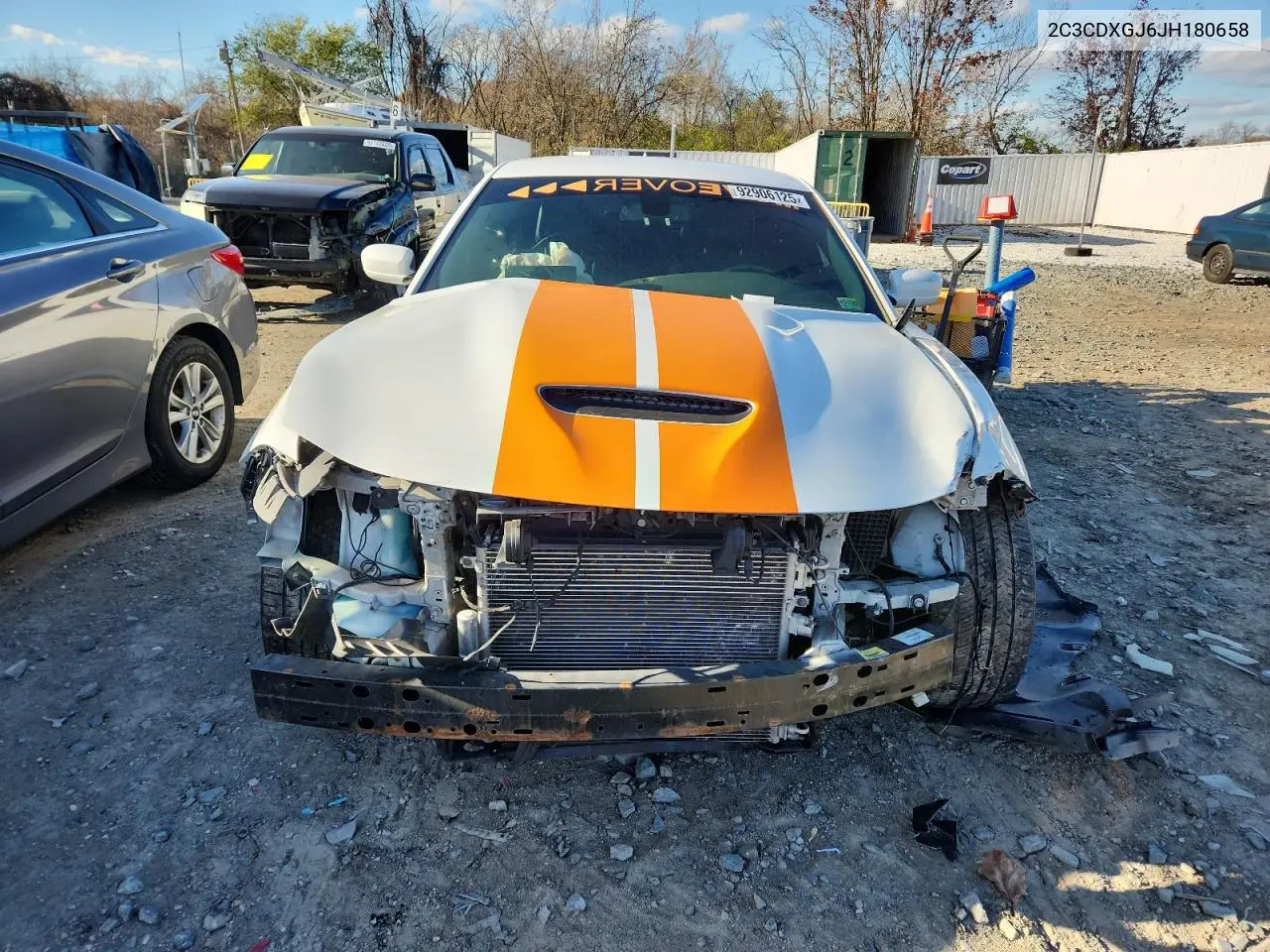 2C3CDXGJ6JH180658 2018 Dodge Charger R/T 392