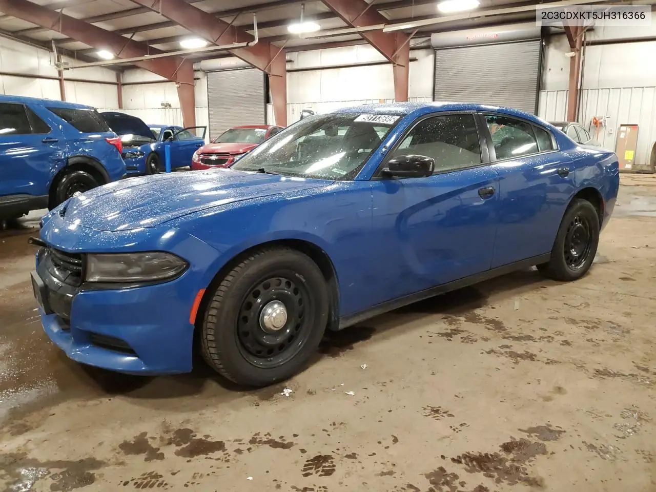 2C3CDXKT5JH316366 2018 Dodge Charger Police