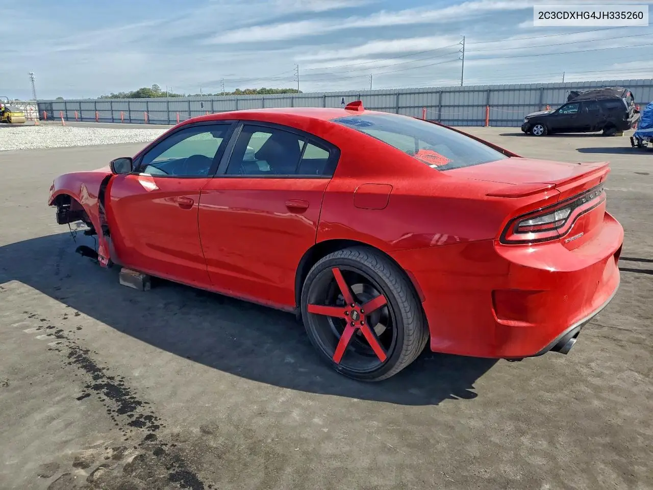 2C3CDXHG4JH335260 2018 Dodge Charger Sxt Plus