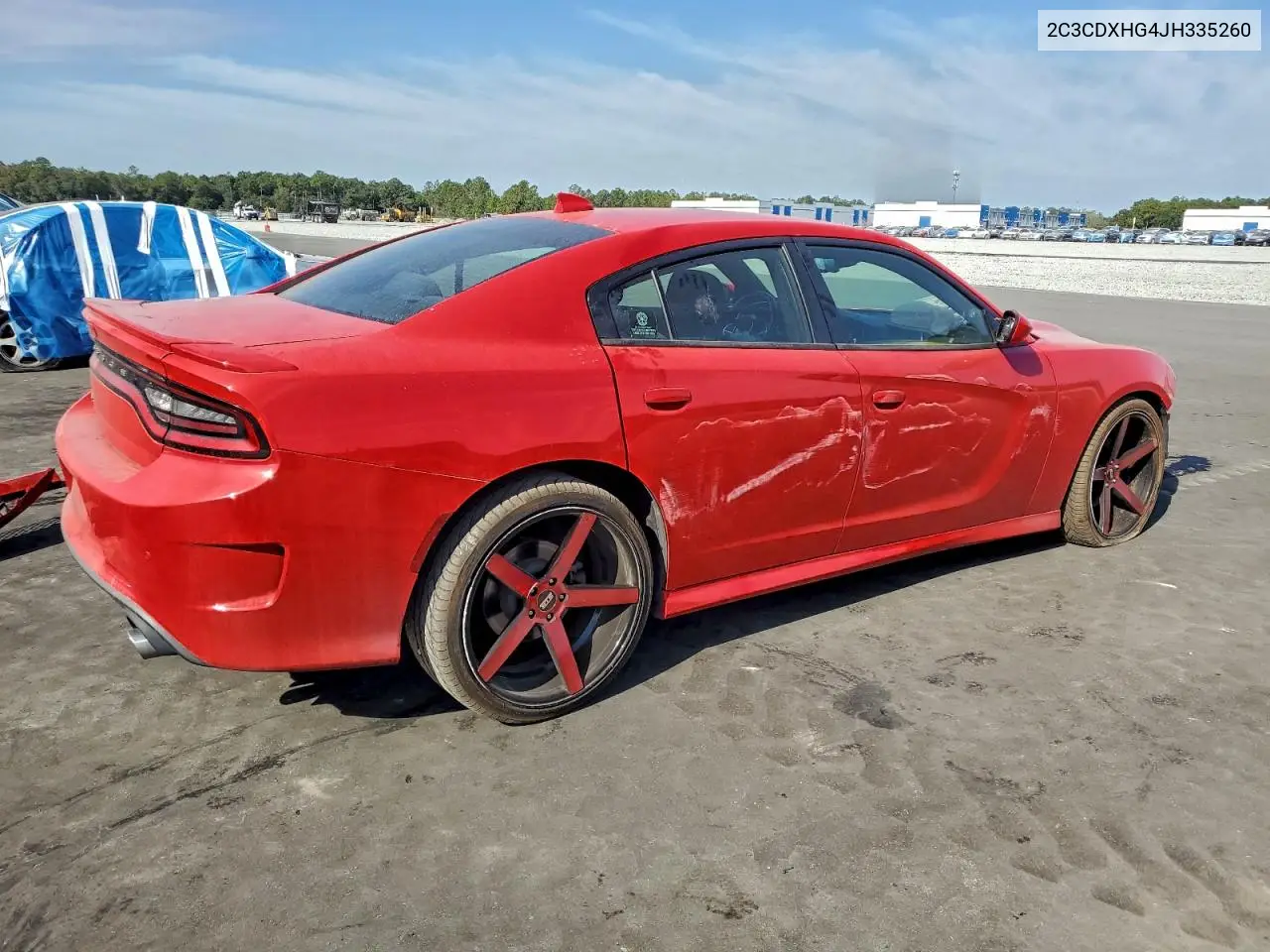 2C3CDXHG4JH335260 2018 Dodge Charger Sxt Plus