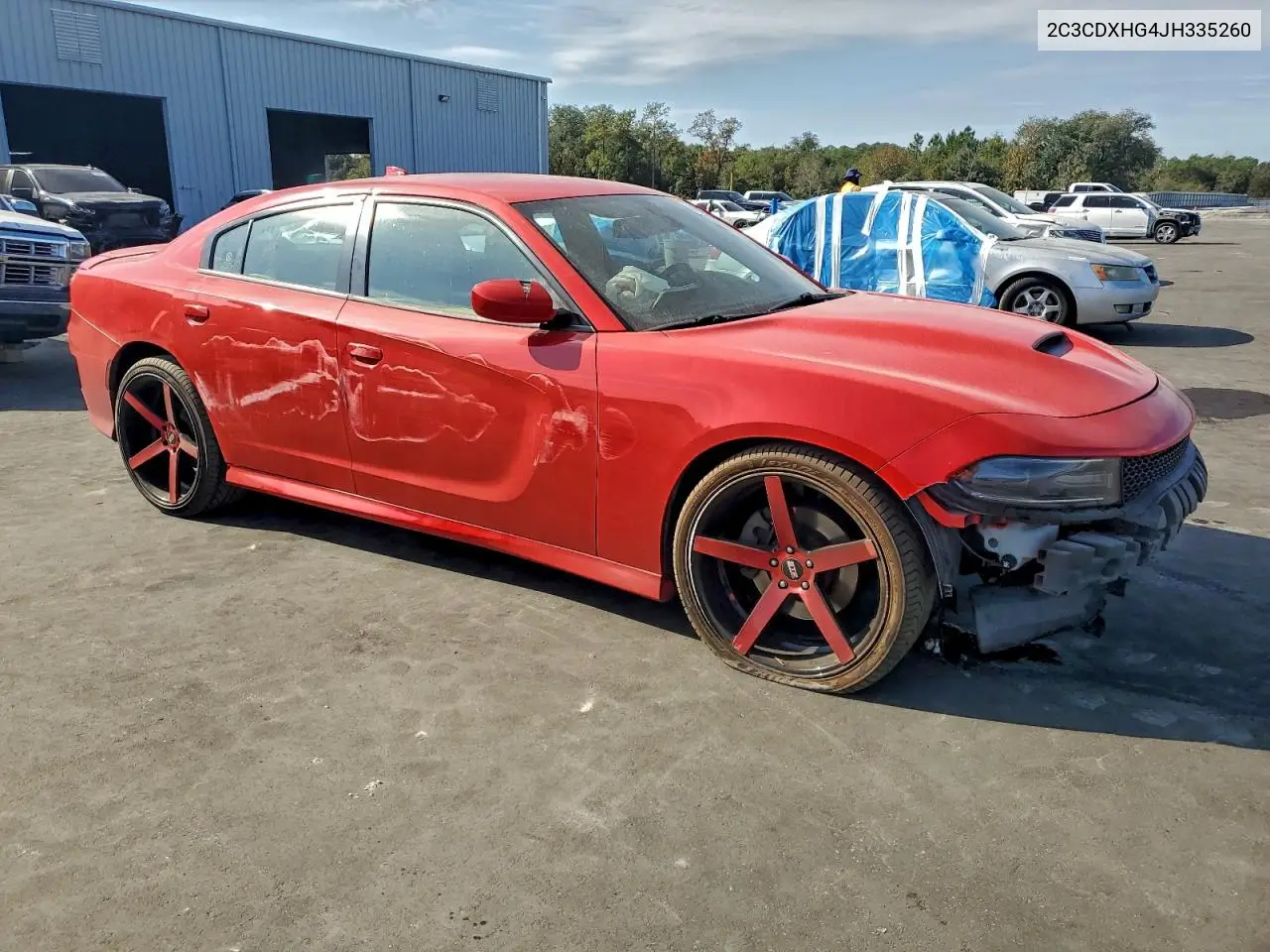 2C3CDXHG4JH335260 2018 Dodge Charger Sxt Plus