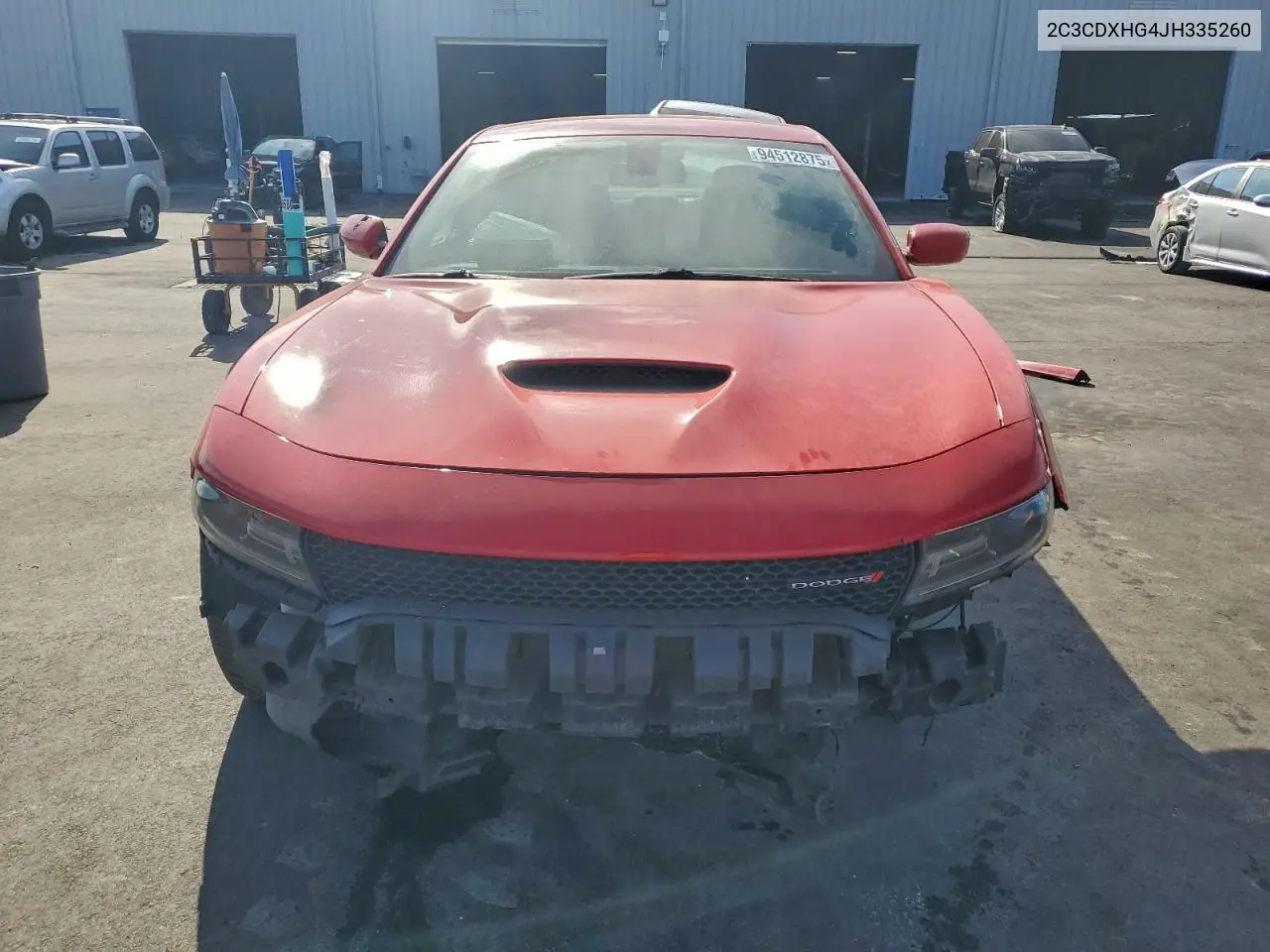 2C3CDXHG4JH335260 2018 Dodge Charger Sxt Plus