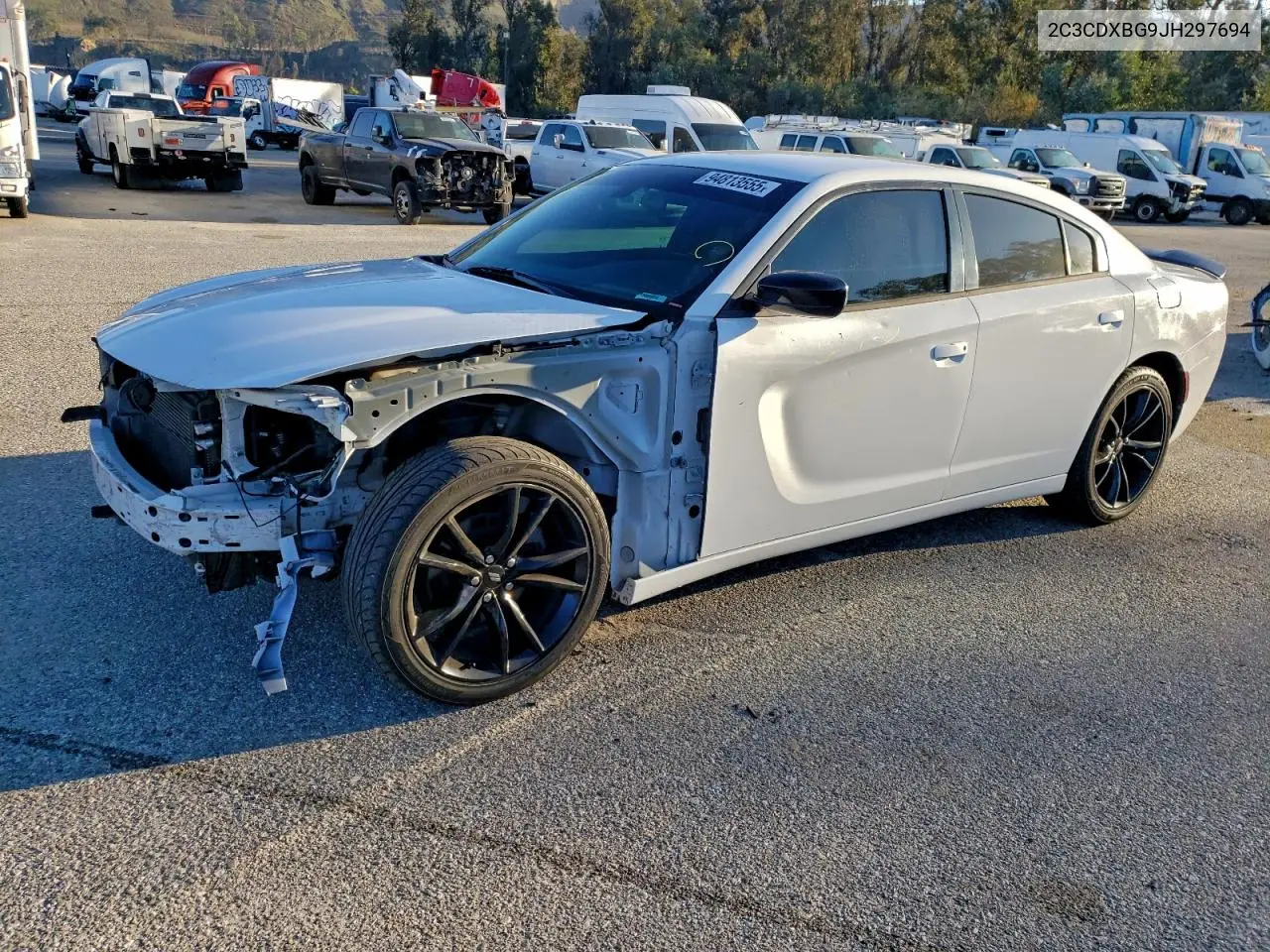 2C3CDXBG9JH297694 2018 Dodge Charger Sxt