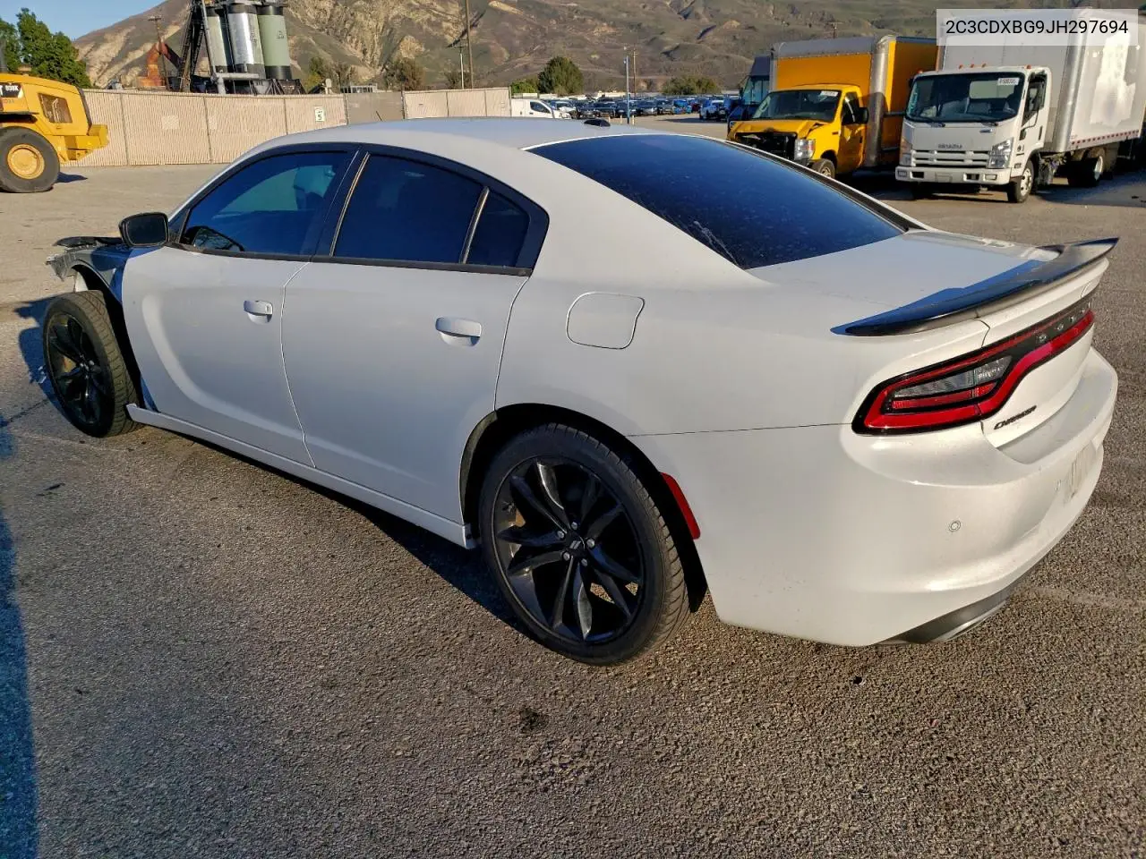 2C3CDXBG9JH297694 2018 Dodge Charger Sxt
