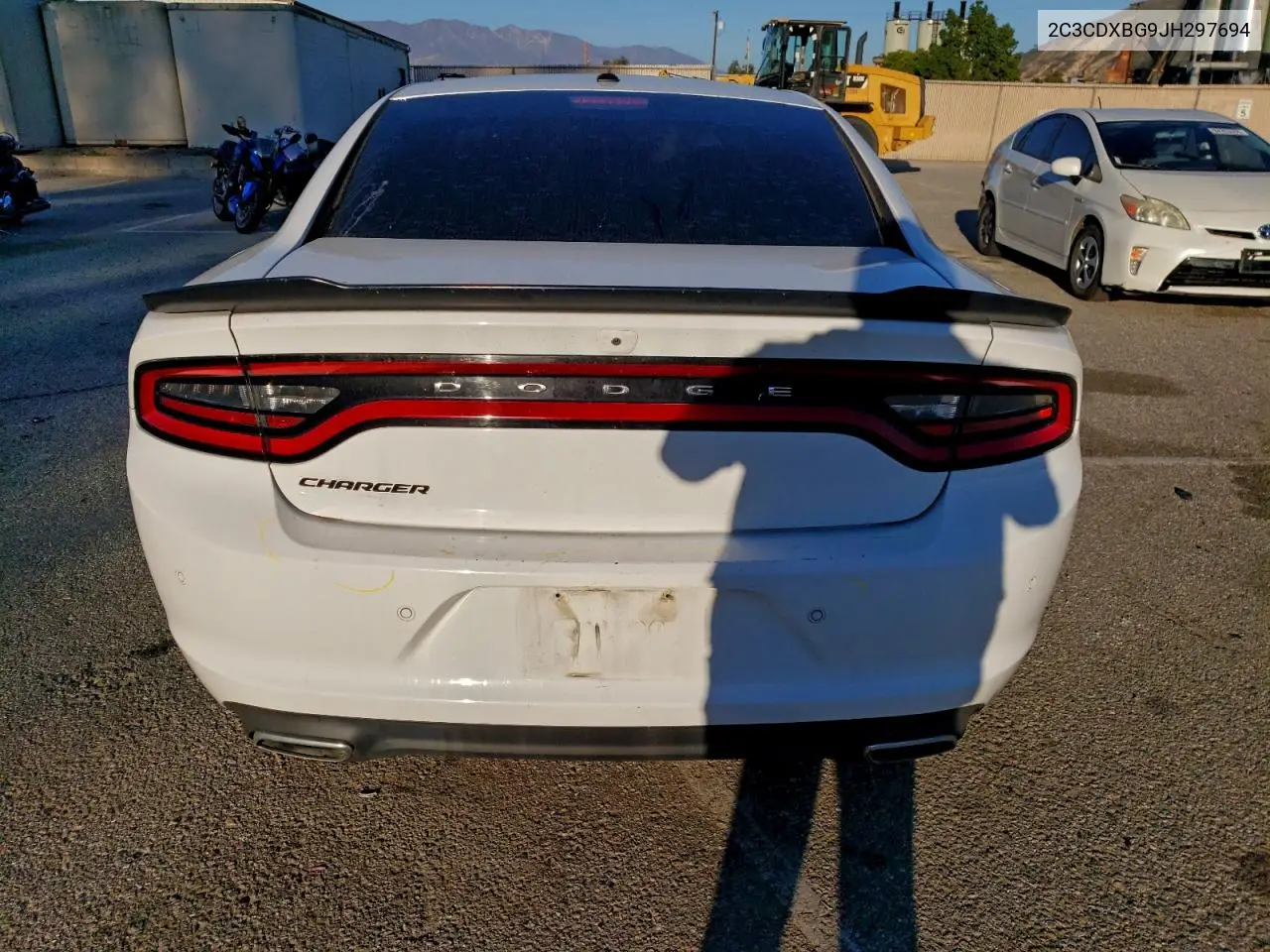 2C3CDXBG9JH297694 2018 Dodge Charger Sxt