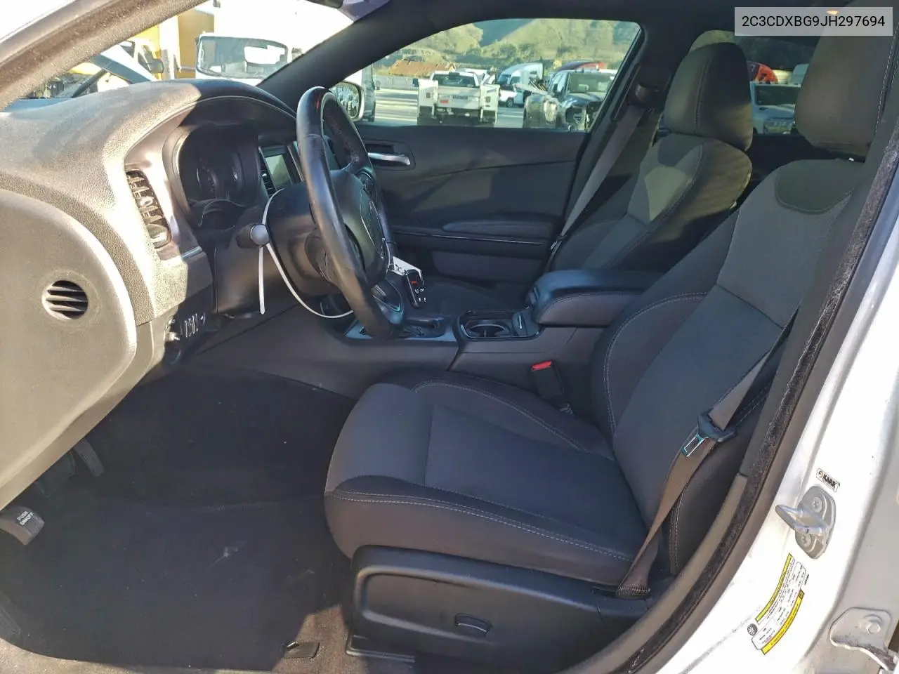 2C3CDXBG9JH297694 2018 Dodge Charger Sxt