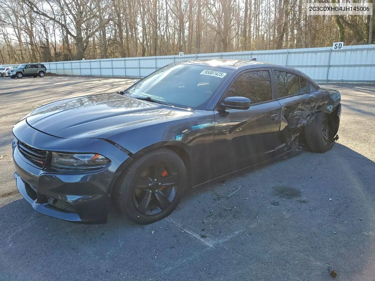 2C3CDXHG4JH145006 2018 Dodge Charger Sxt Plus