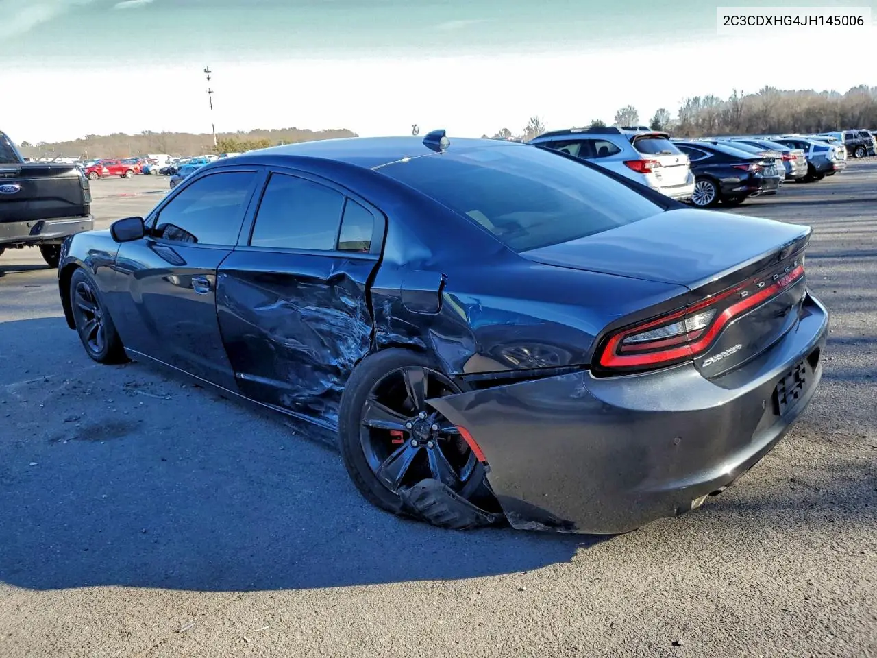 2C3CDXHG4JH145006 2018 Dodge Charger Sxt Plus