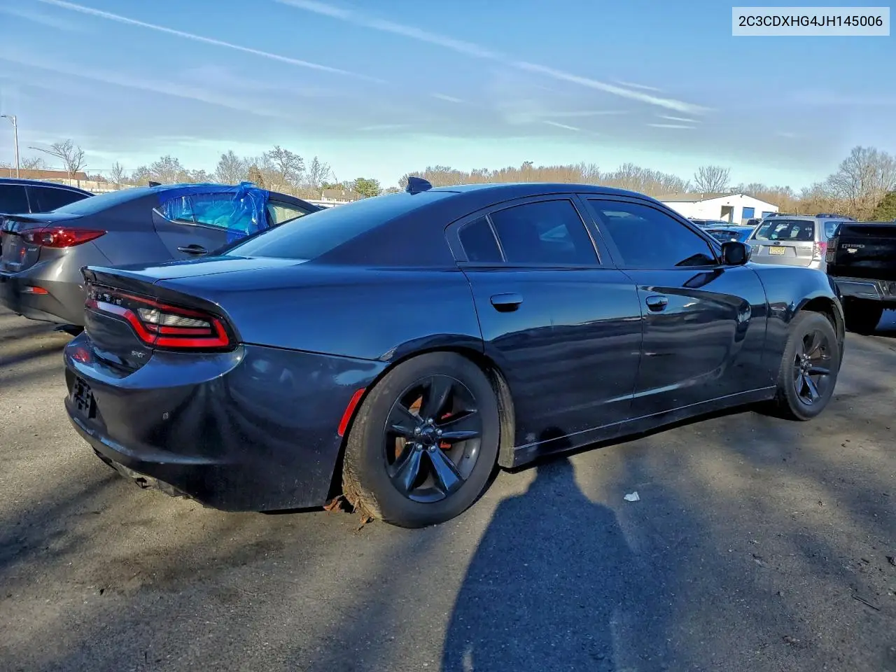 2C3CDXHG4JH145006 2018 Dodge Charger Sxt Plus