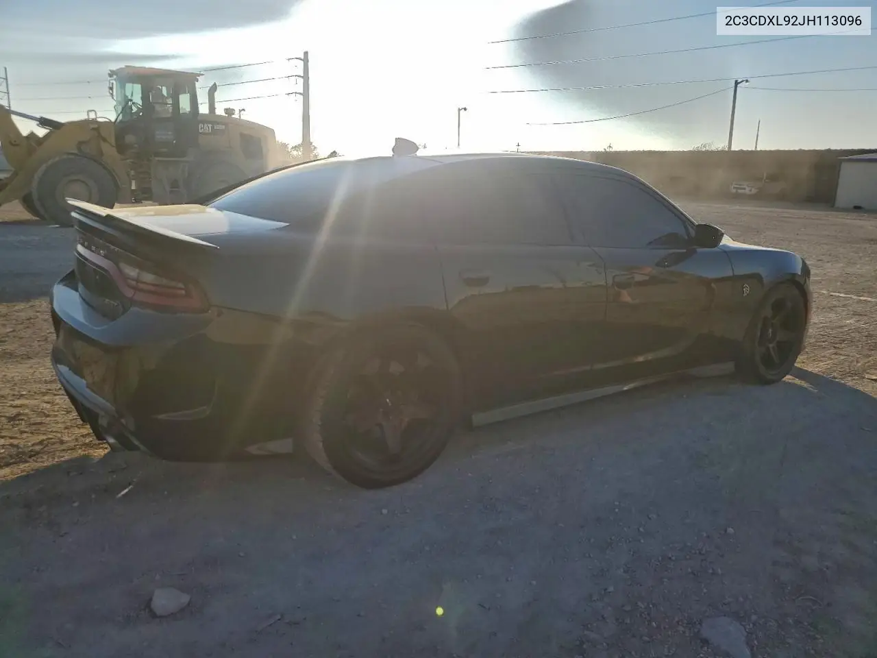 2C3CDXL92JH113096 2018 Dodge Charger Srt Hellcat