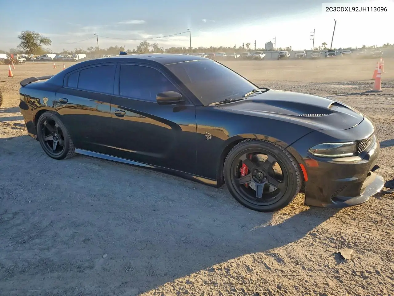 2C3CDXL92JH113096 2018 Dodge Charger Srt Hellcat