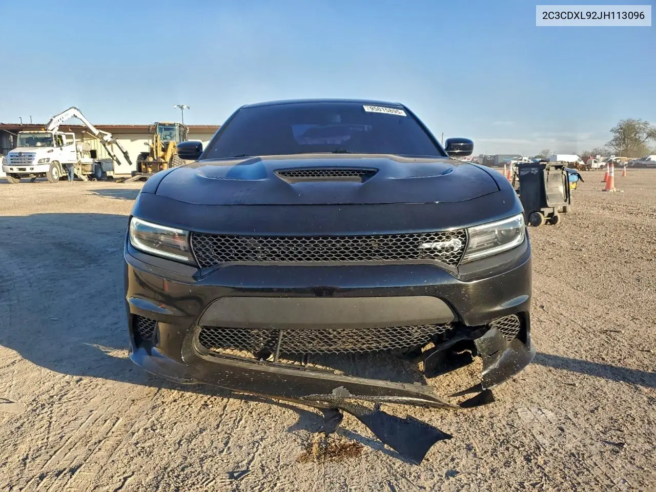 2C3CDXL92JH113096 2018 Dodge Charger Srt Hellcat