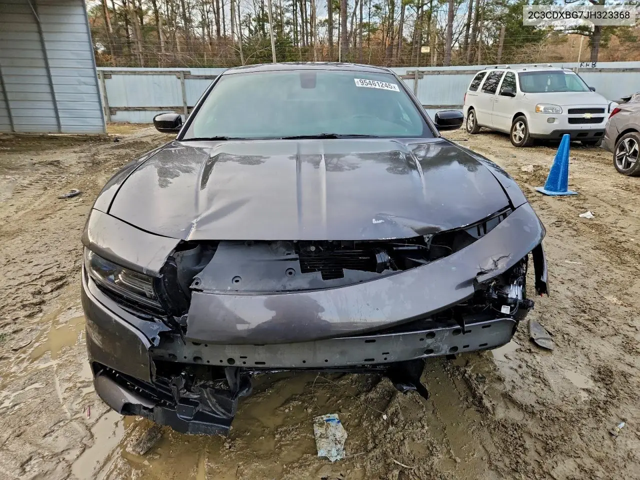 2C3CDXBG7JH323368 2018 Dodge Charger Sxt