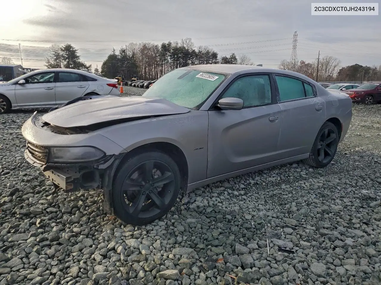 2C3CDXCT0JH243194 2018 Dodge Charger R/T