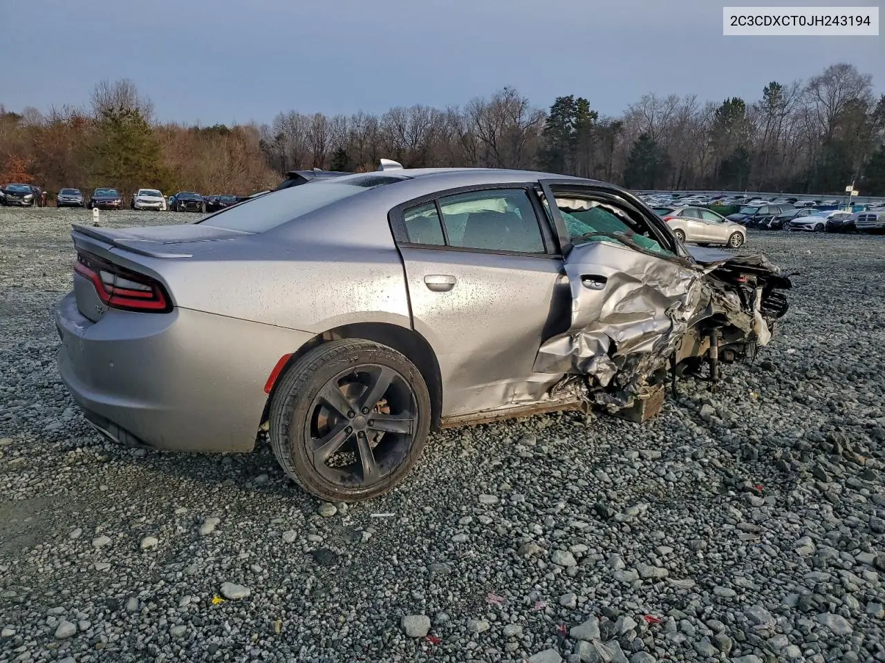 2C3CDXCT0JH243194 2018 Dodge Charger R/T