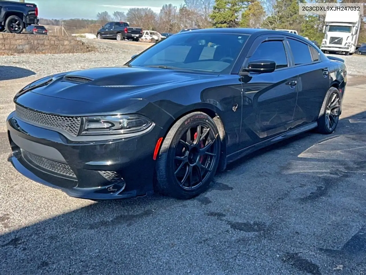 2C3CDXL9XJH247032 2018 Dodge Charger Srt Hellcat
