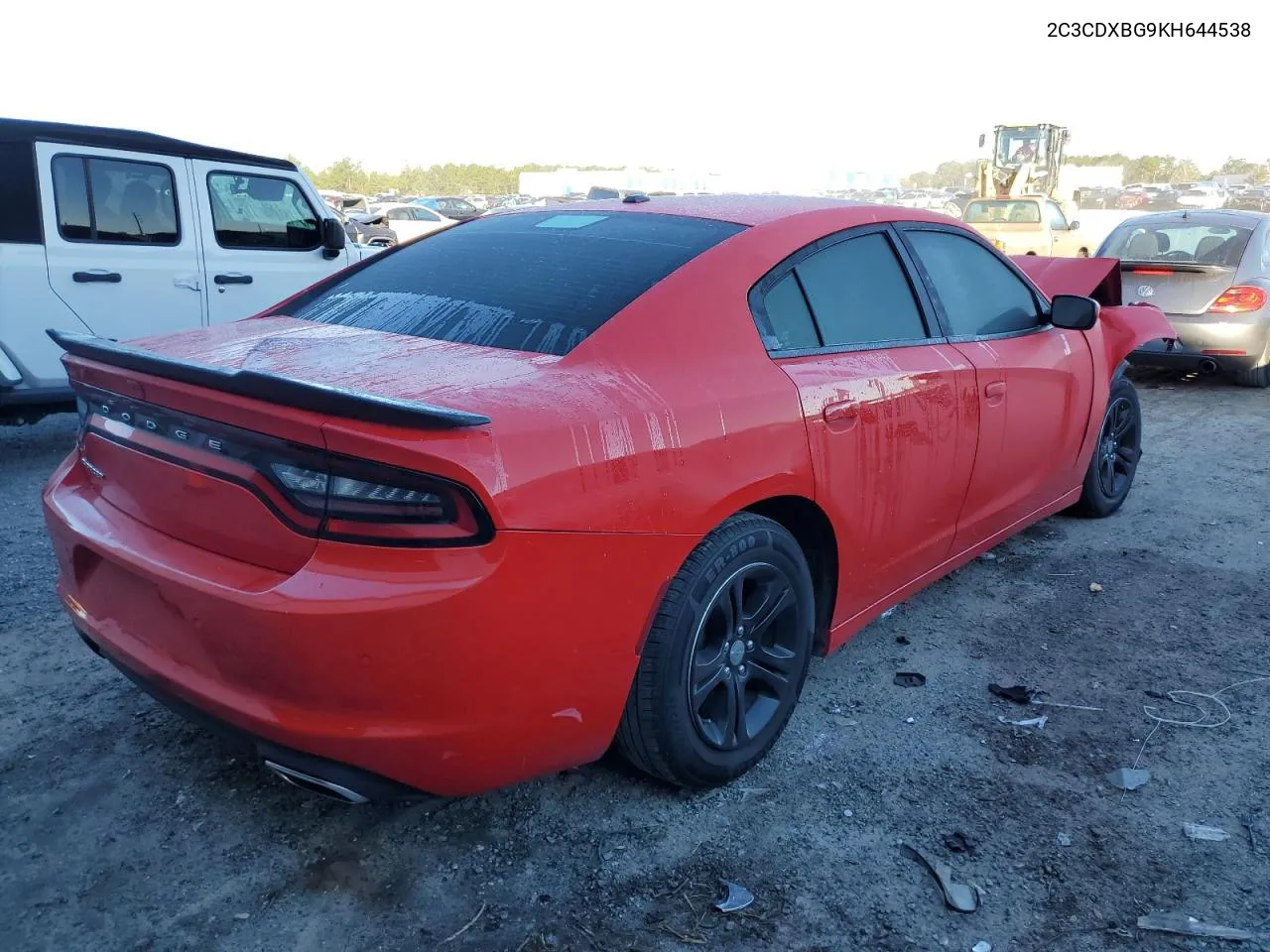 2019 Dodge Charger Sxt VIN: 2C3CDXBG9KH644538 Lot: 40748924