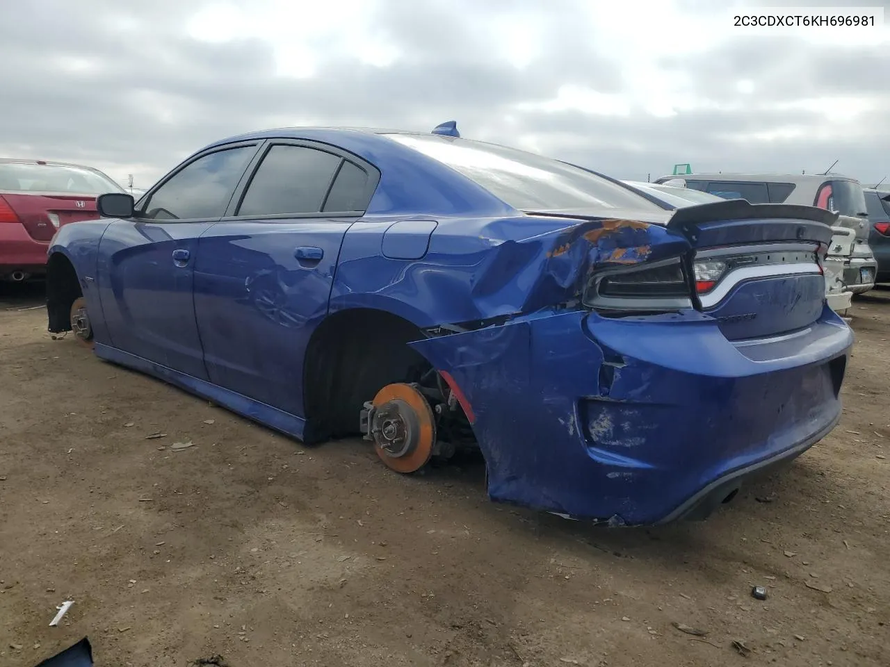 2C3CDXCT6KH696981 2019 Dodge Charger R/T