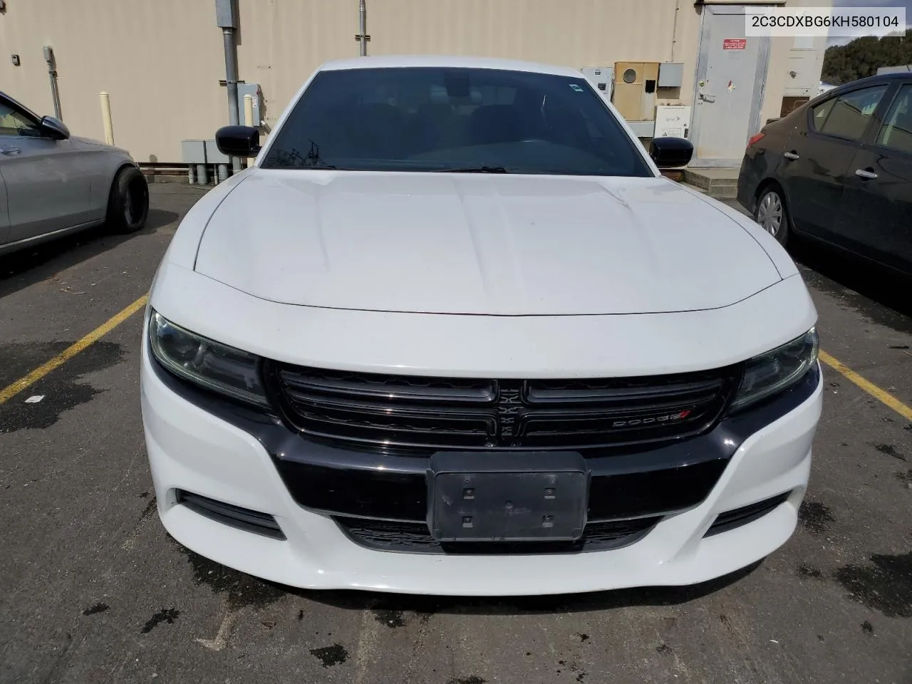 2C3CDXBG6KH580104 2019 Dodge Charger Sxt