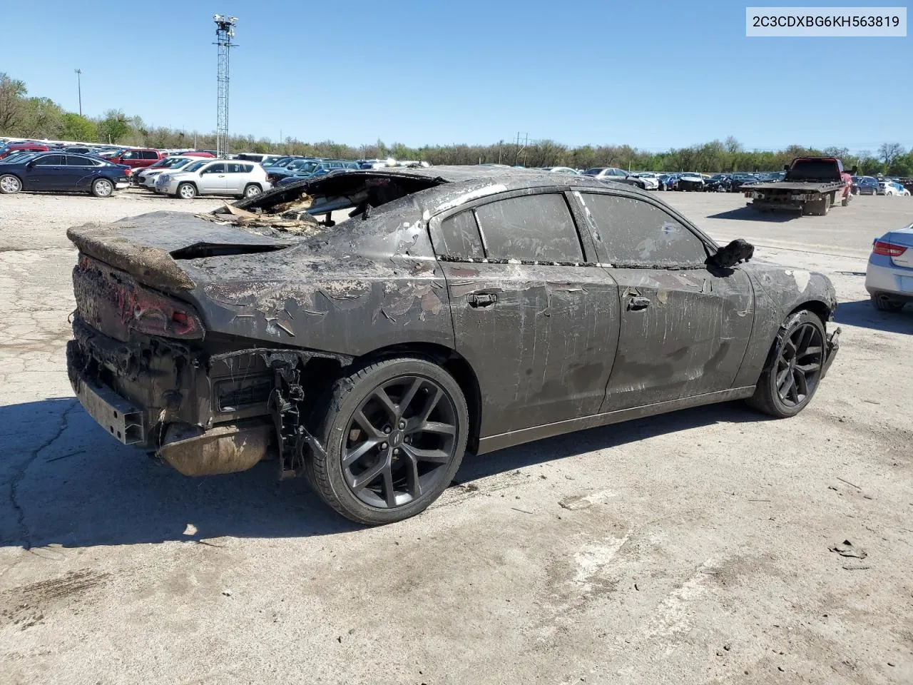 2C3CDXBG6KH563819 2019 Dodge Charger Sxt