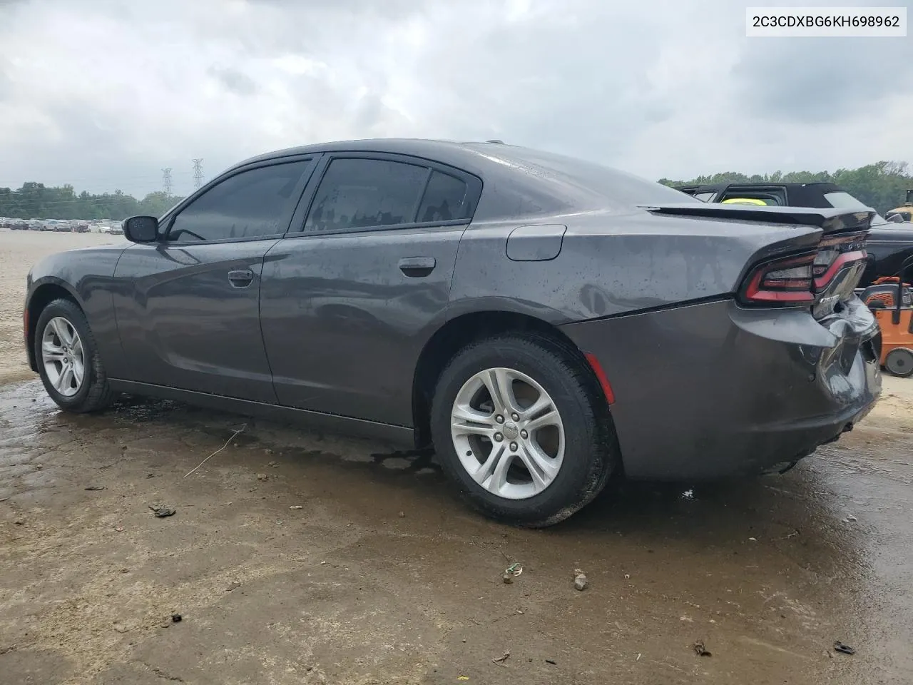 2019 Dodge Charger Sxt VIN: 2C3CDXBG6KH698962 Lot: 50640044