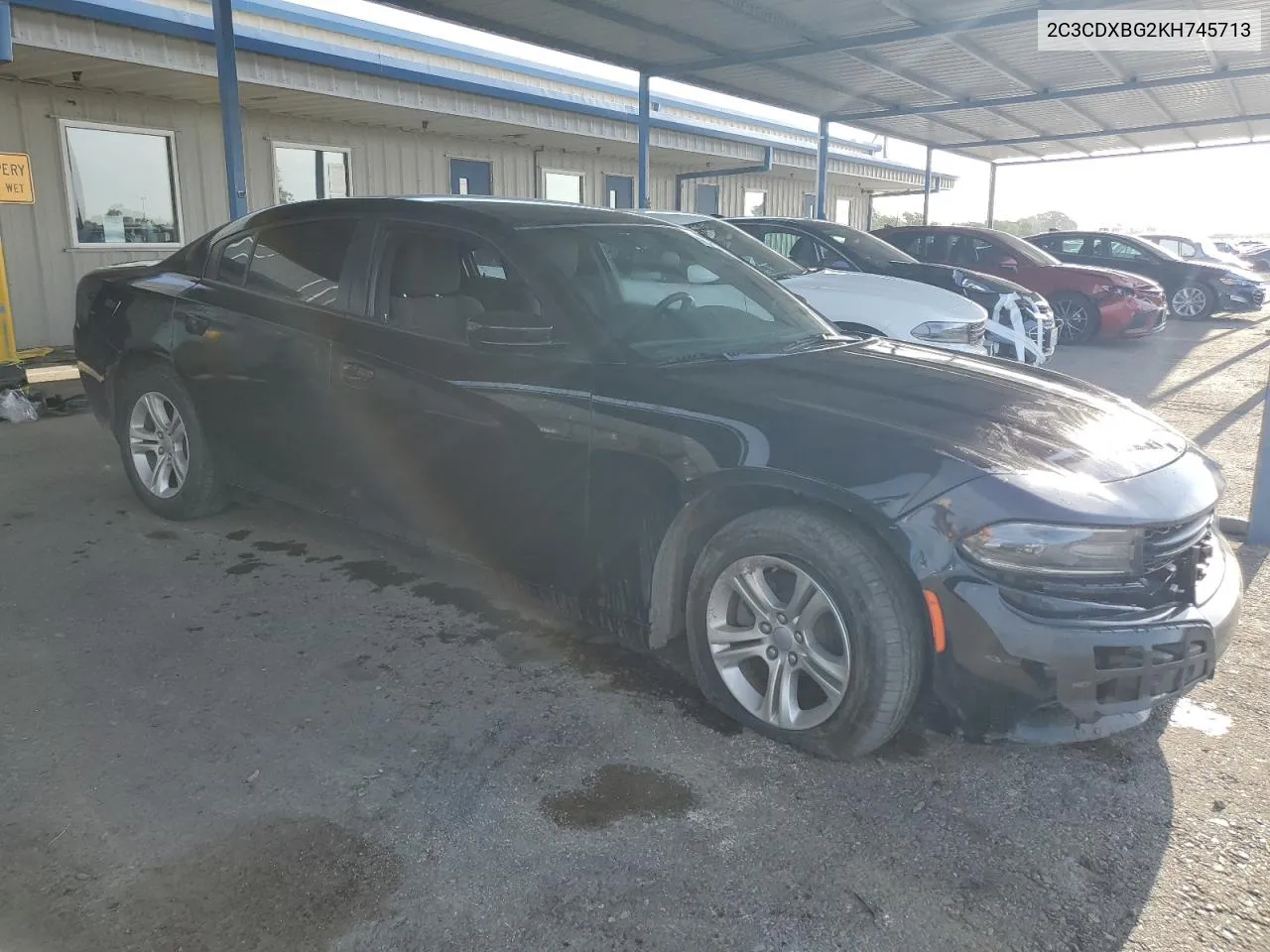 2019 Dodge Charger Sxt VIN: 2C3CDXBG2KH745713 Lot: 50789214