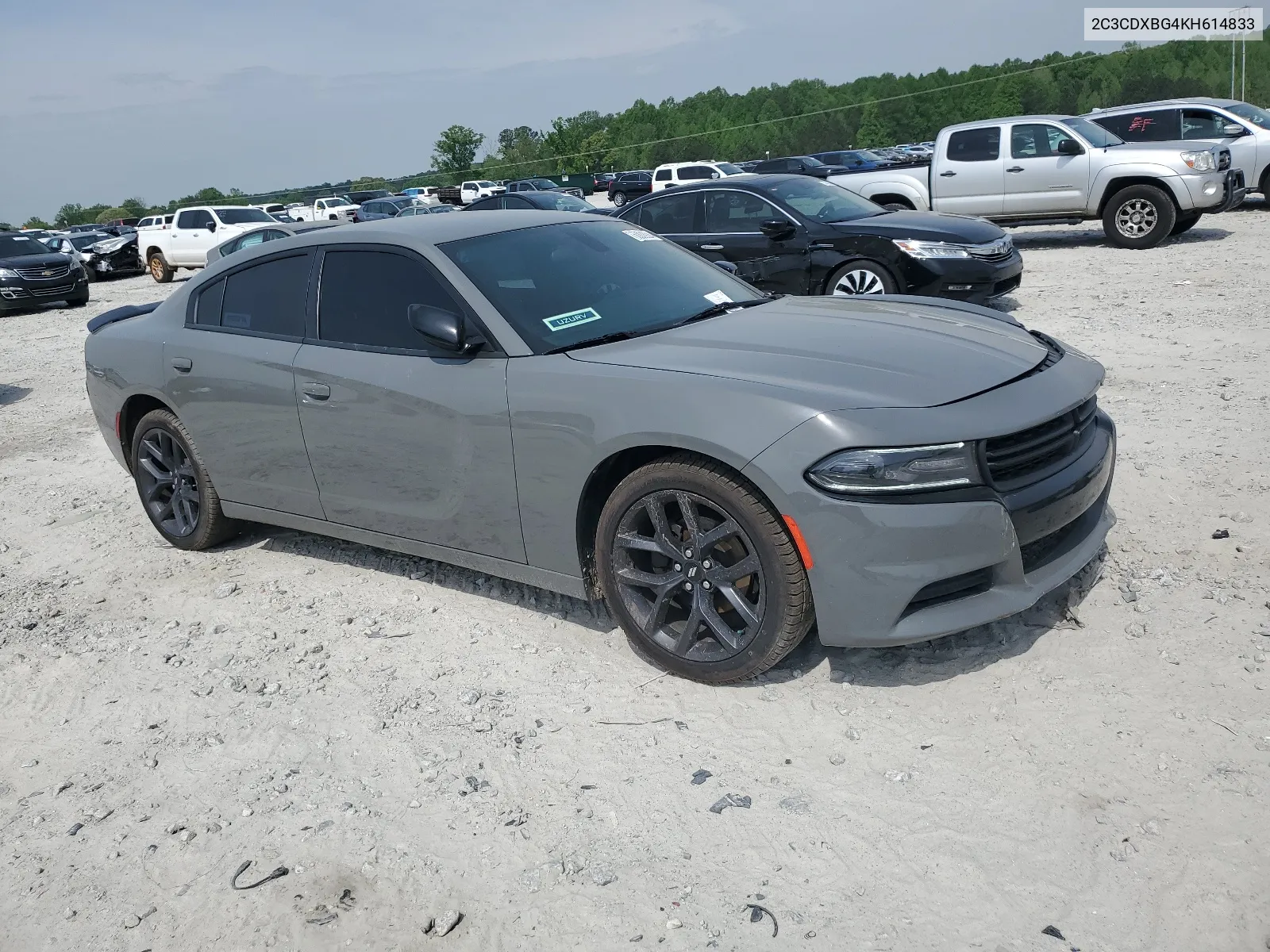 2019 Dodge Charger Sxt VIN: 2C3CDXBG4KH614833 Lot: 50888924