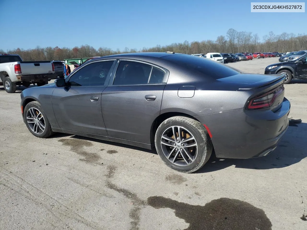 2019 Dodge Charger Sxt VIN: 2C3CDXJG4KH527872 Lot: 50908034