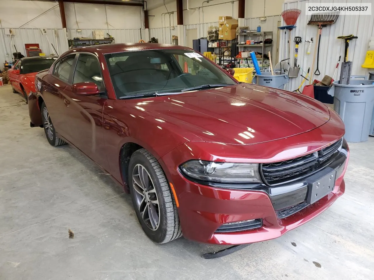 2019 Dodge Charger Sxt VIN: 2C3CDXJG4KH505337 Lot: 50924344