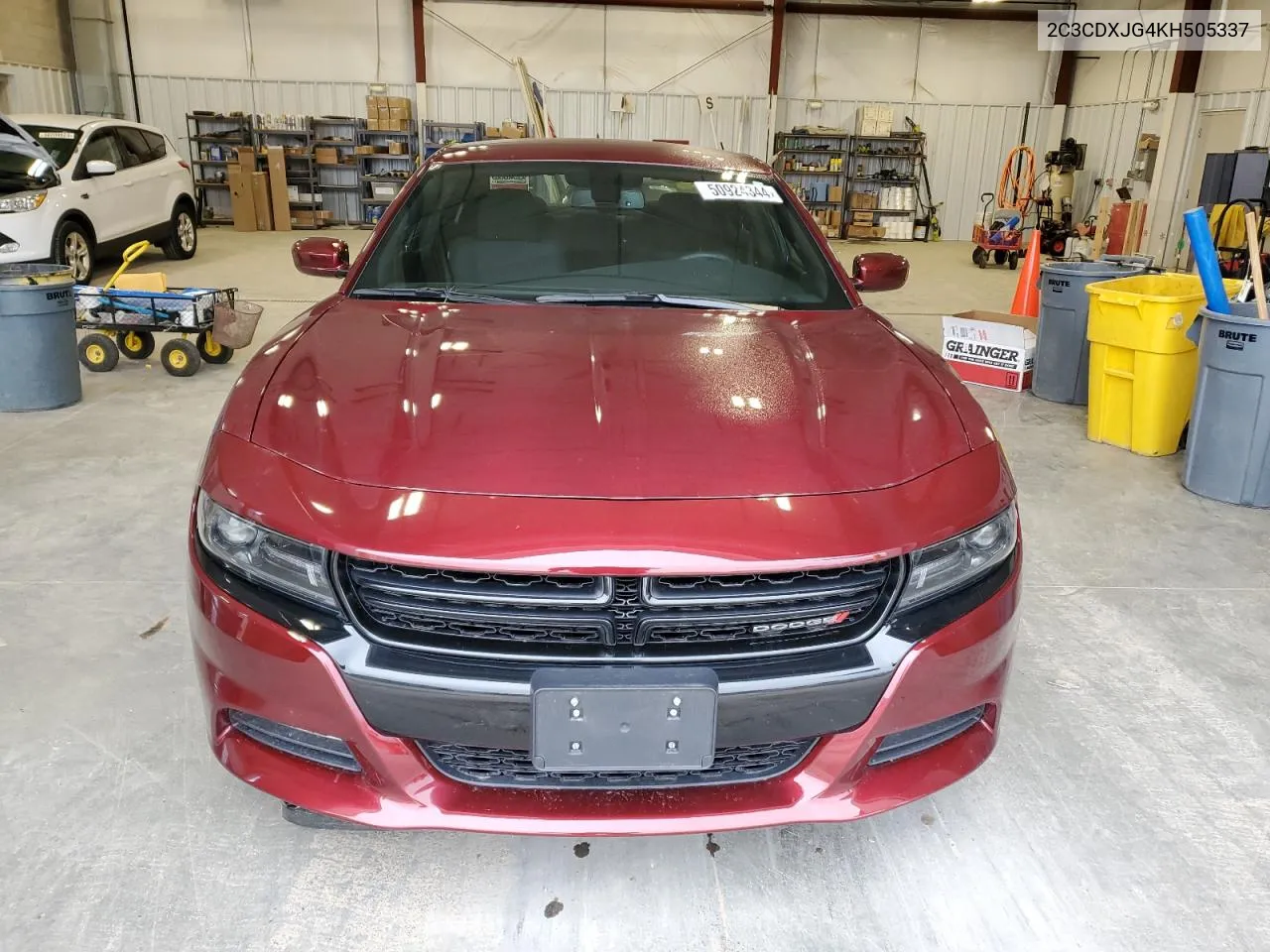 2019 Dodge Charger Sxt VIN: 2C3CDXJG4KH505337 Lot: 50924344