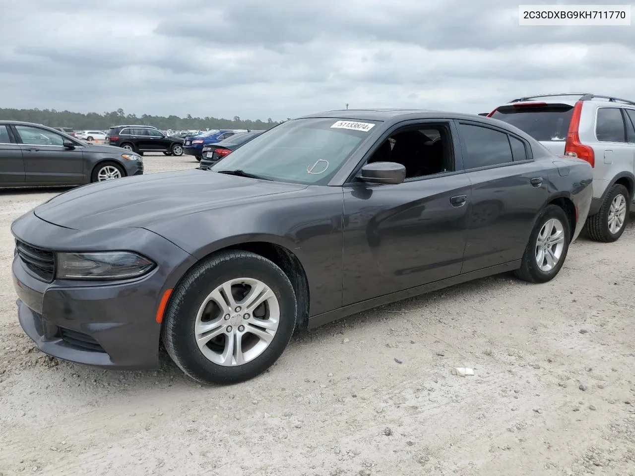 2019 Dodge Charger Sxt VIN: 2C3CDXBG9KH711770 Lot: 51133824