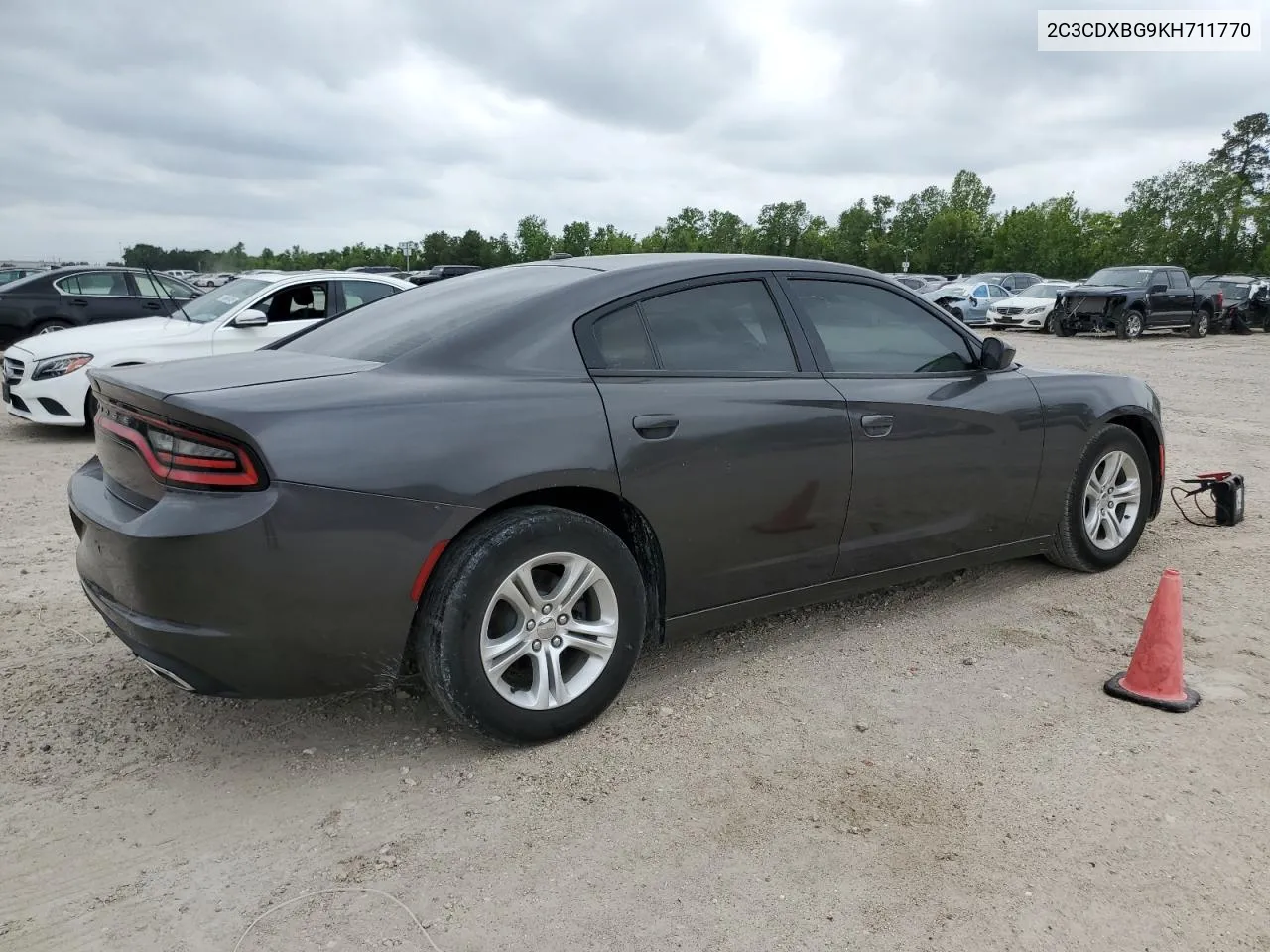 2019 Dodge Charger Sxt VIN: 2C3CDXBG9KH711770 Lot: 51133824