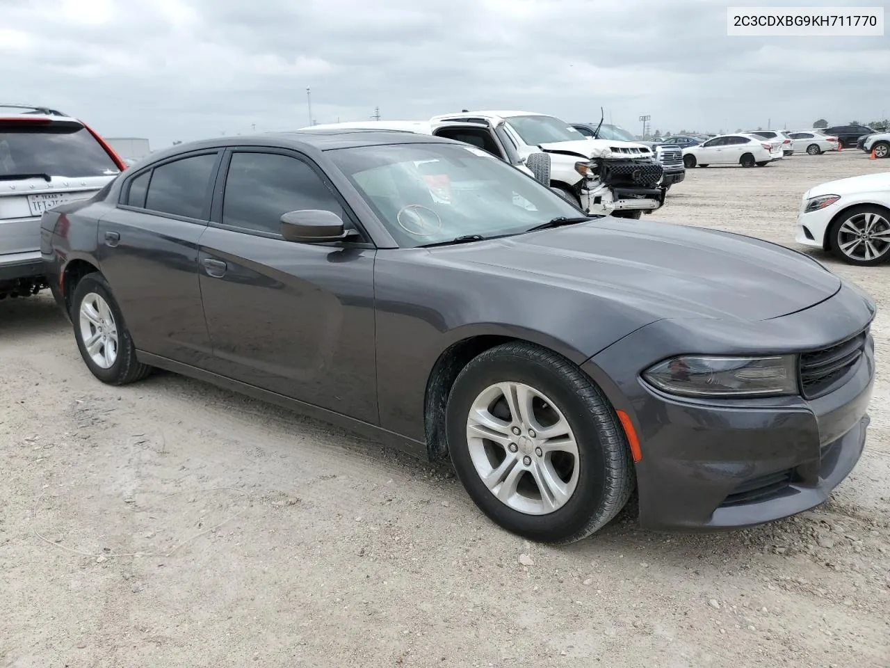 2C3CDXBG9KH711770 2019 Dodge Charger Sxt