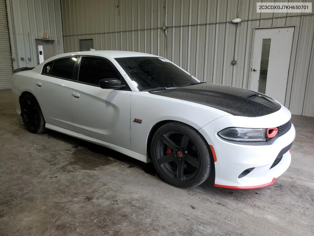 2019 Dodge Charger Scat Pack VIN: 2C3CDXGJ7KH650701 Lot: 51362504