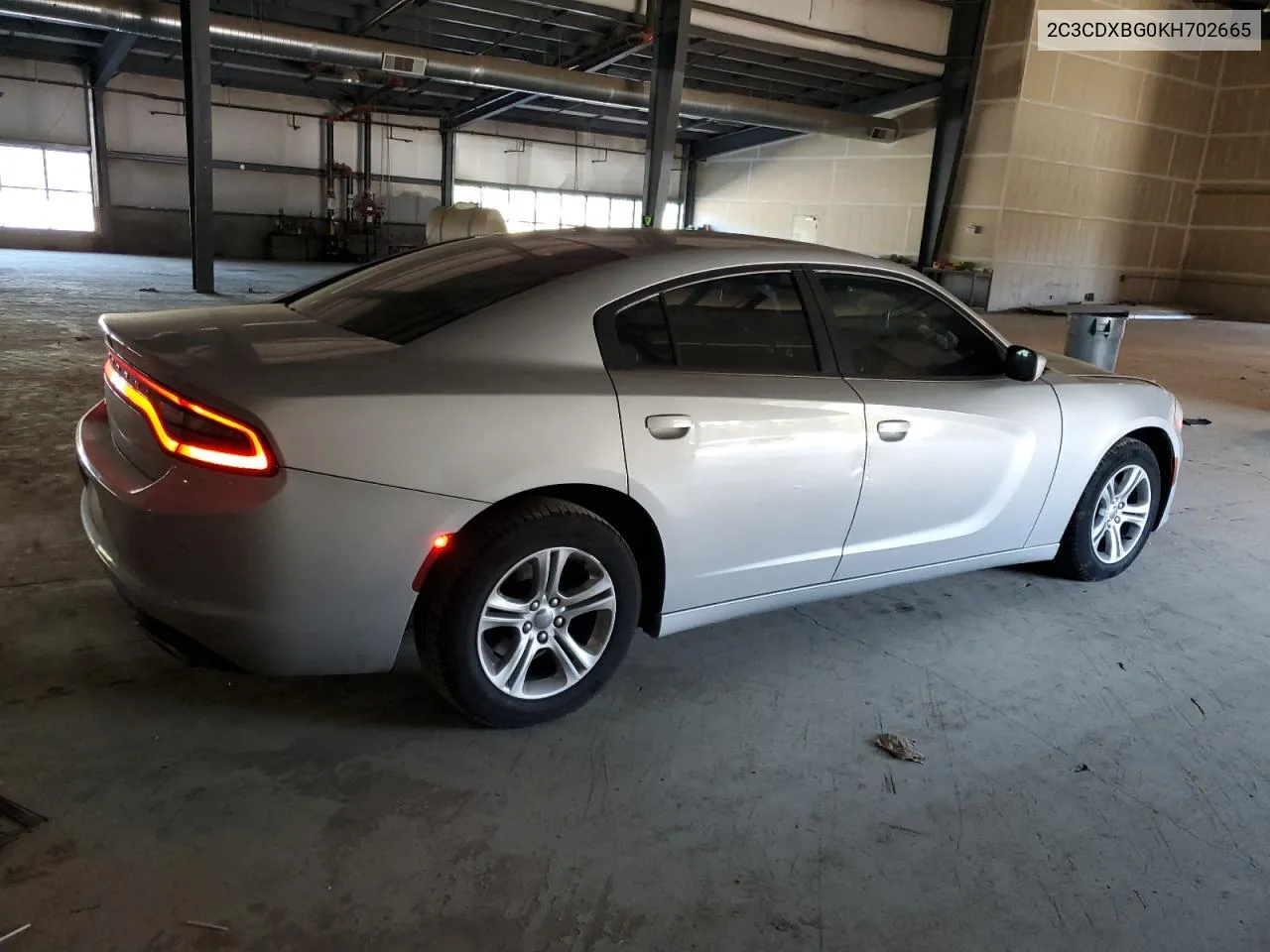 2019 Dodge Charger Sxt VIN: 2C3CDXBG0KH702665 Lot: 51559924