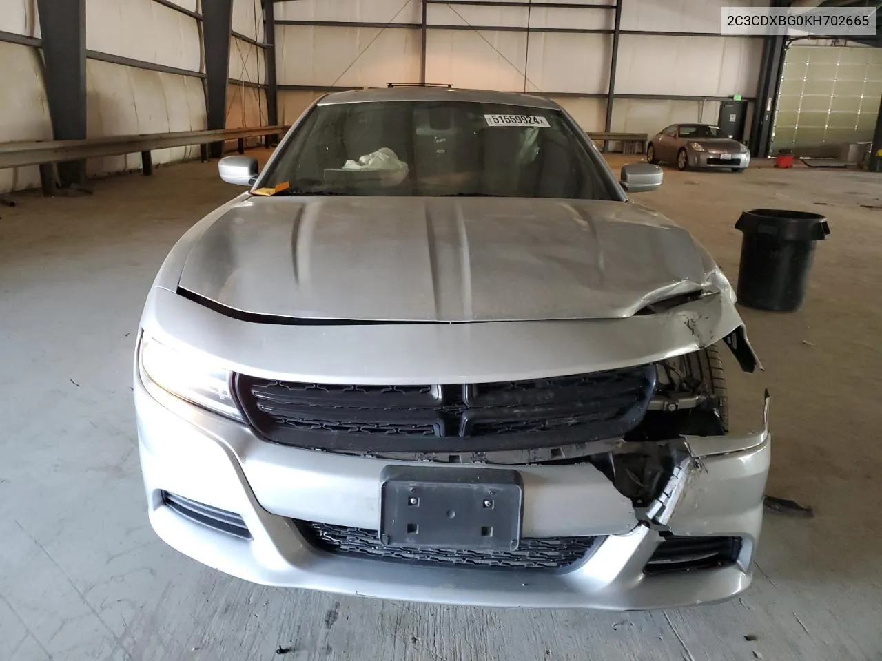 2019 Dodge Charger Sxt VIN: 2C3CDXBG0KH702665 Lot: 51559924